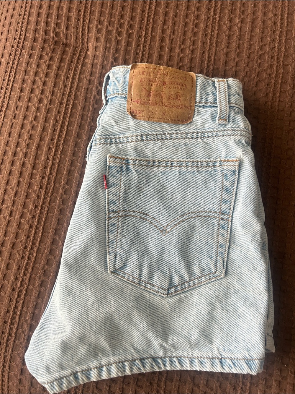 Levi's Light Blue Denim shorts